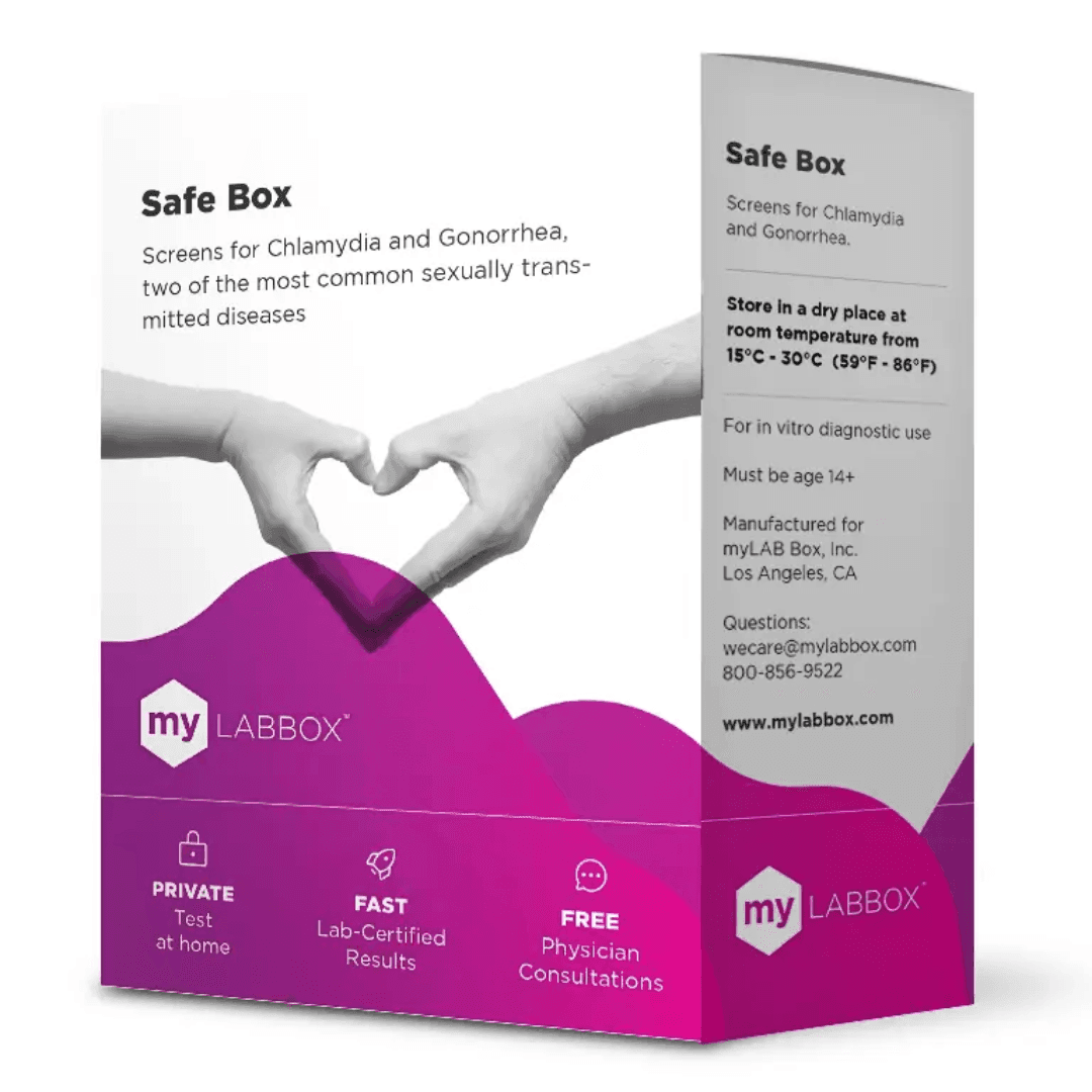 Safe Box – 5 Panel At Home STD Test Pack